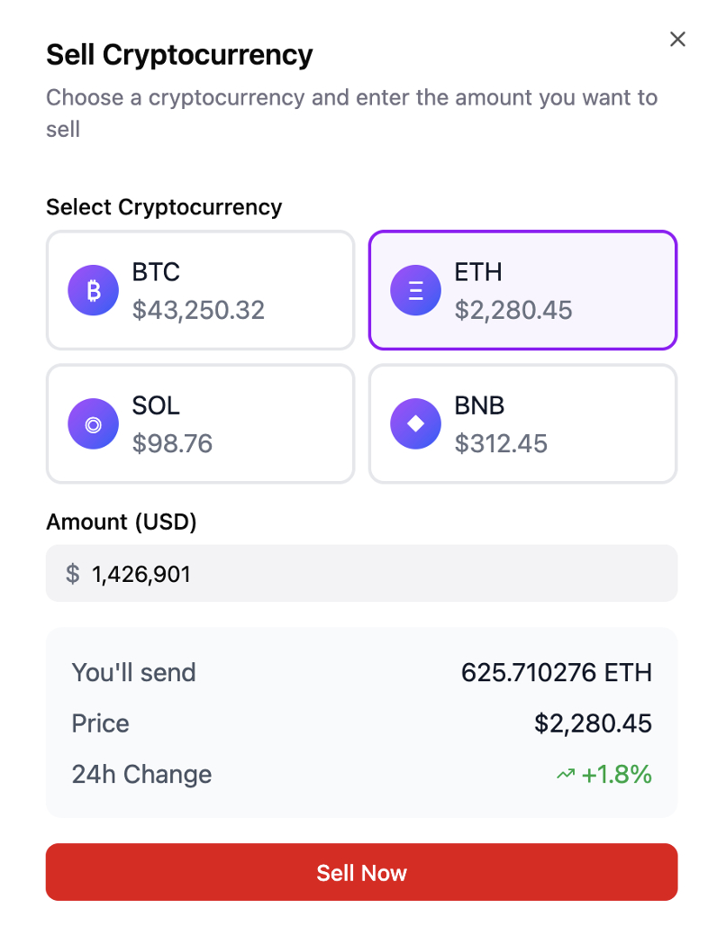 Sell Currency
